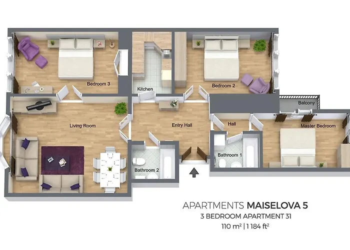 Maiselova 5 Apartment